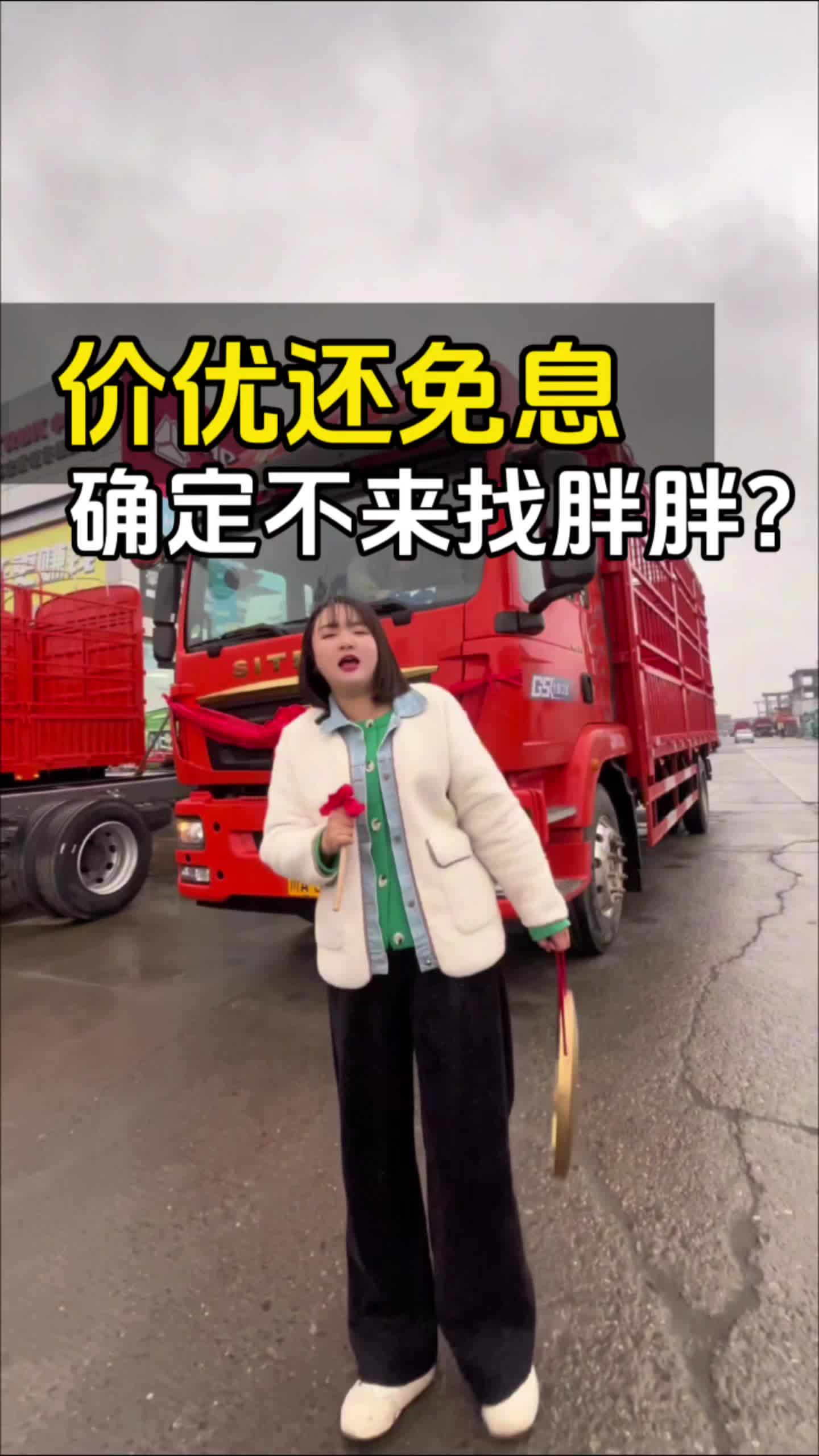 降价➕免息，汕德卡载货车看一下手[发呆]