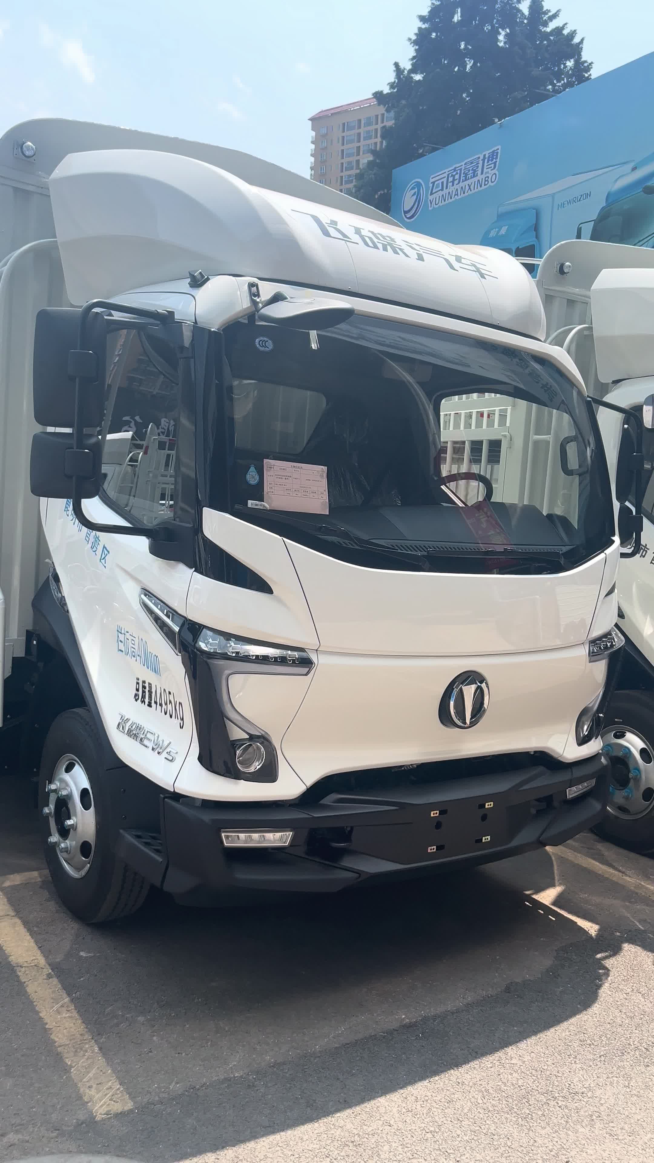 纯电100度飞碟轻卡新车二手车有需要的卡友可以联系我