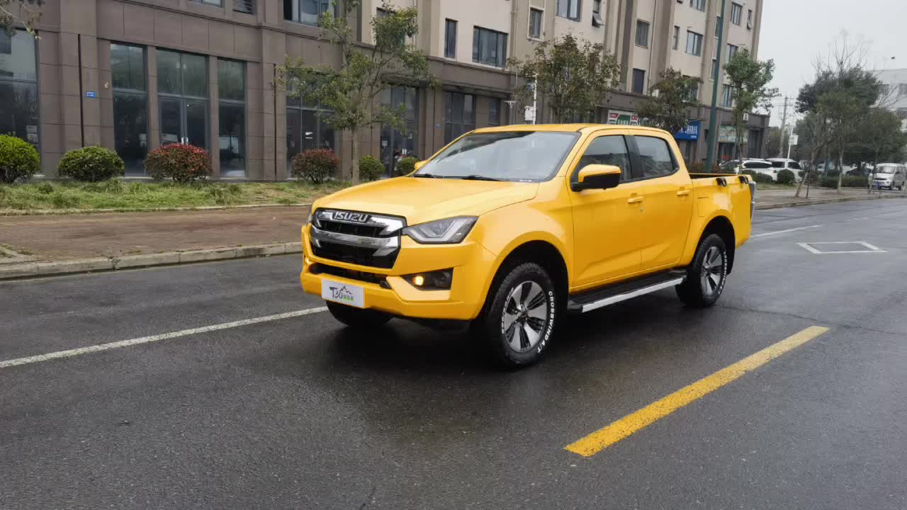 庆铃五十铃各种工程黄颜色车型，总有一款适合您，工地好帮手