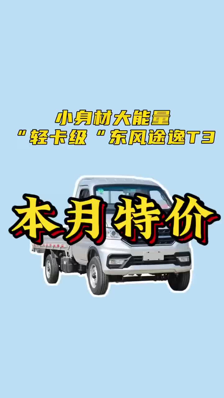 小身材大能量#东风途逸t3