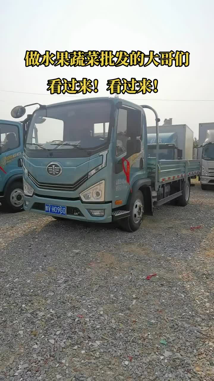货运行业 瓜果蔬菜 拉货4米2轻卡 4米2蓝牌货车 郑州解放轻卡超哥