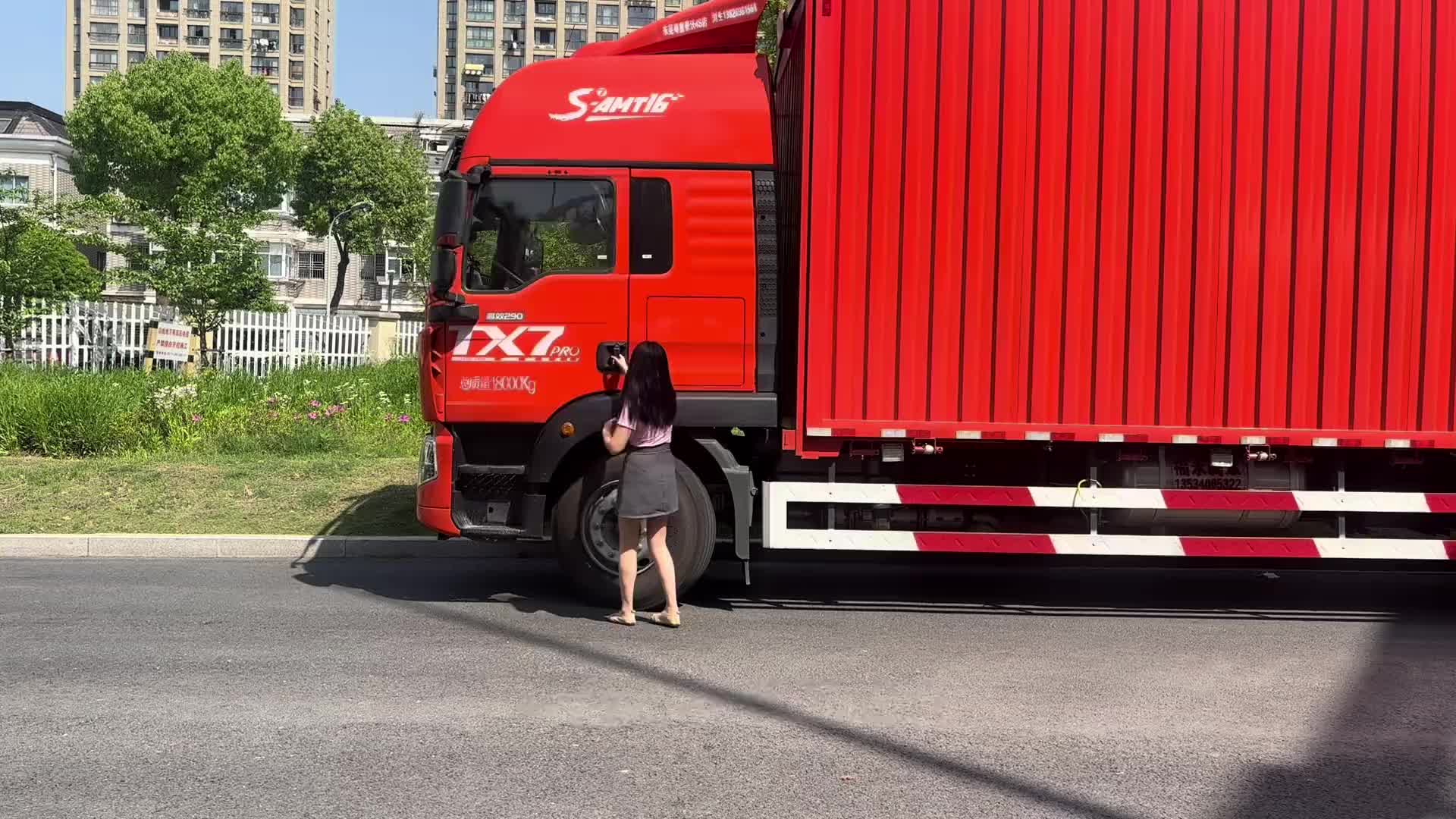 一人一车拉货跑长途，全程1300公里，东莞虎门至杭州用抖音记录卡车生活