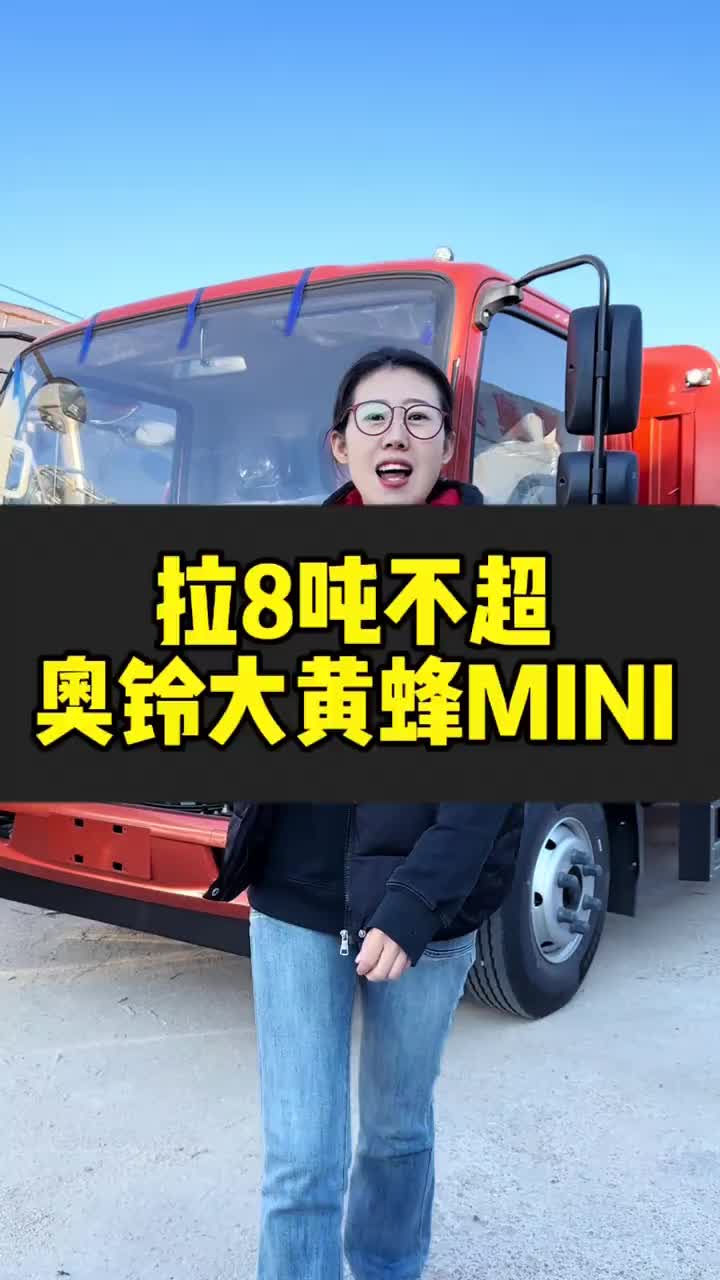 拉8吨不超还不用安装北斗 奥铃大黄蜂mini 大黄牌 6米2高栏 6米2货车 货车