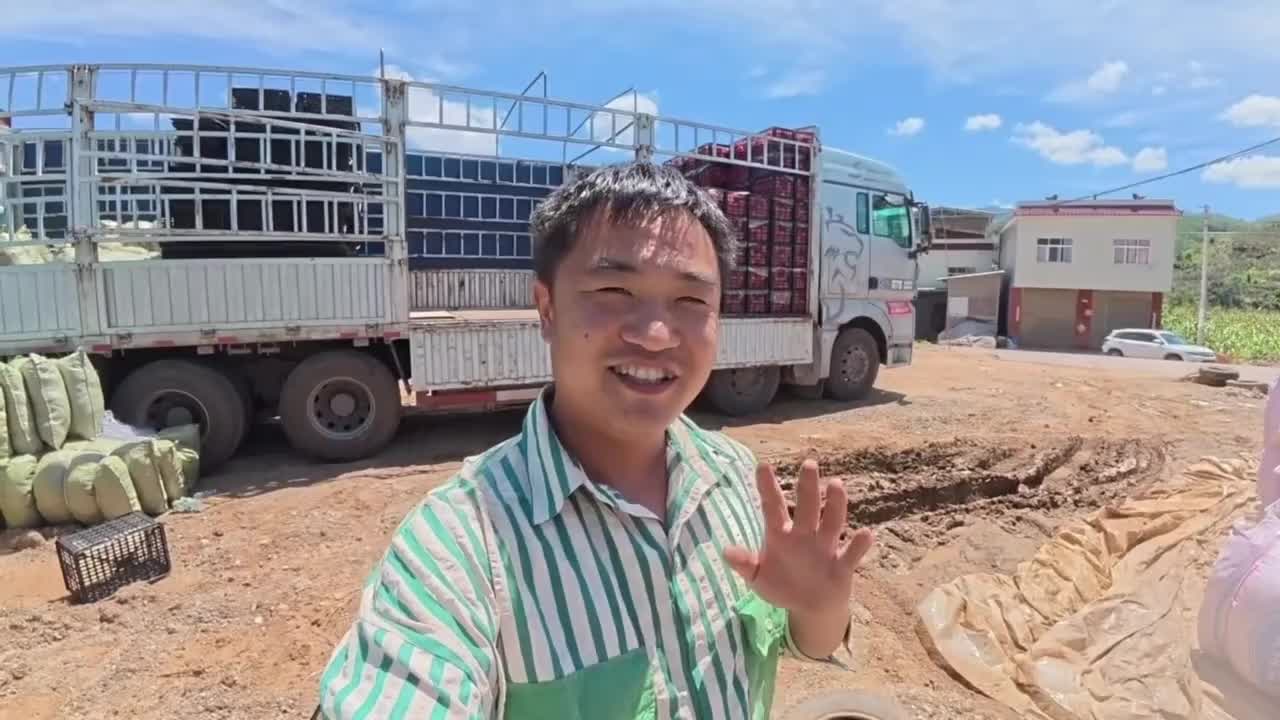凉山会理到山东济南一车石榴全程2300公里 时效2天卡车司机 货车司机货车司机的生活vlog