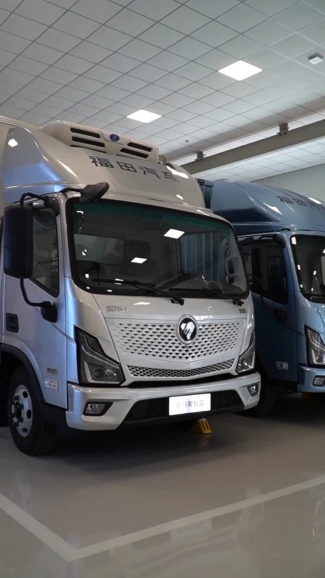 欧马可智蓝ES1·165度纯电轻卡智控大脑 预见风险 无忧出行智慧冷藏 远程监控 鲜人一步欧马可智蓝·高端新能源轻卡 轻卡