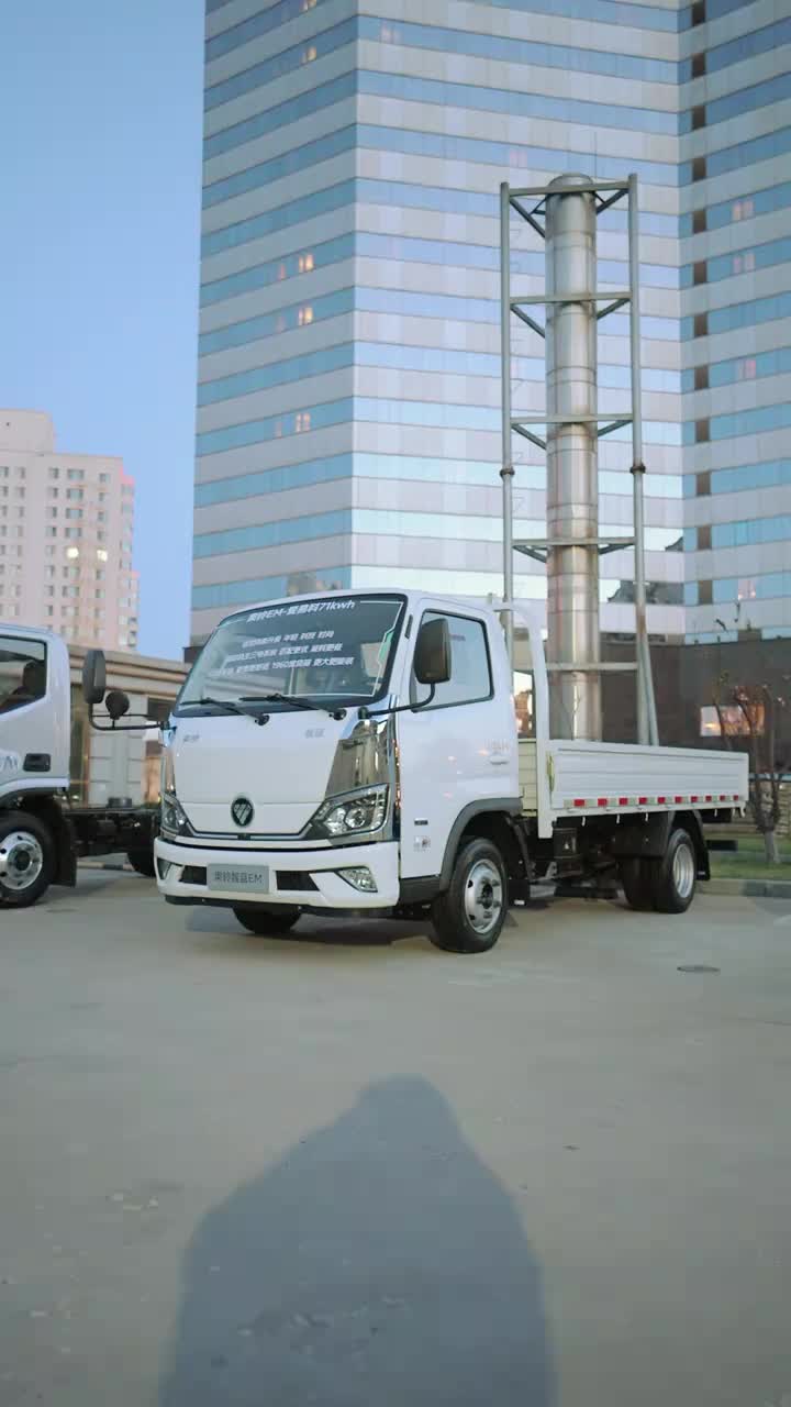 奥铃智蓝EM搭载福田自主品牌爱易科 续航扎实不焦虑 效率翻倍超给力福田奥铃 奥铃智蓝EM 爱易科电池 新能源小卡