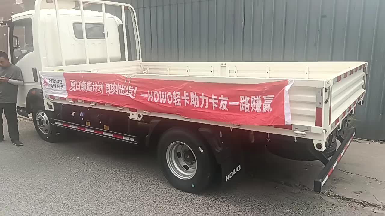 9月12号巡驻展活，买轻卡选豪沃～#重汽豪沃 #蓝牌货车