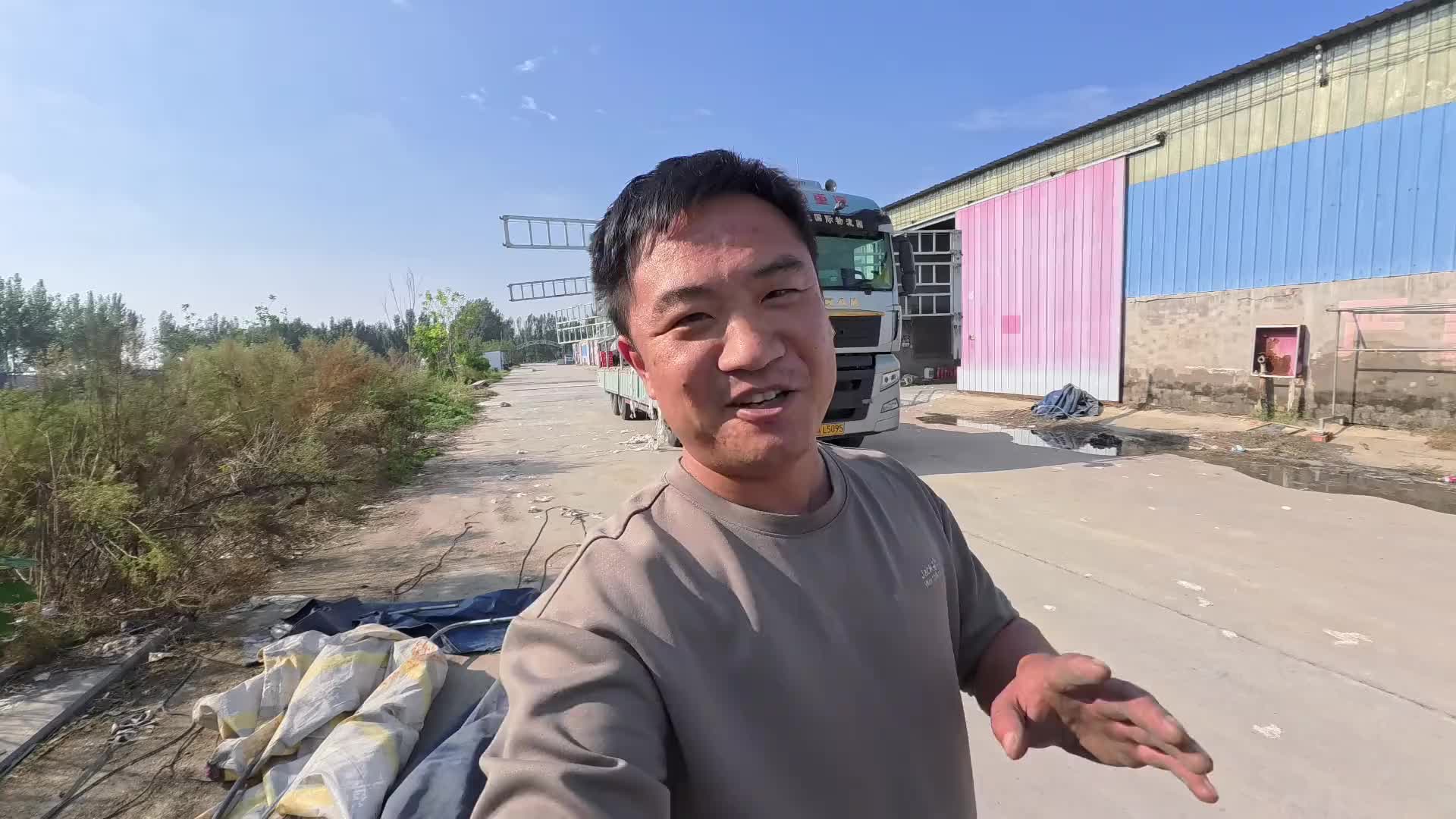 河南新乡到山东潍坊全程600多公里 回家了卡车司机 货车司机 记录货车生活 回家了