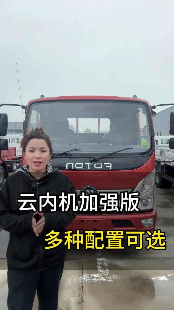 青春飞扬 8出头 耐力还好奥铃奥铃轻卡货车司机