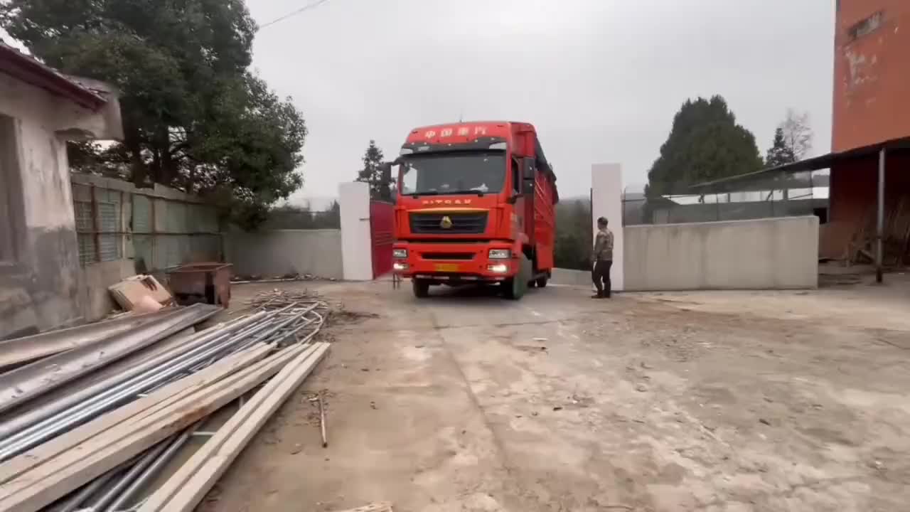 在茂名拉一车就像废铁一样的货到贵州铜仁，一路国道走了两天才到 记录卡车生活