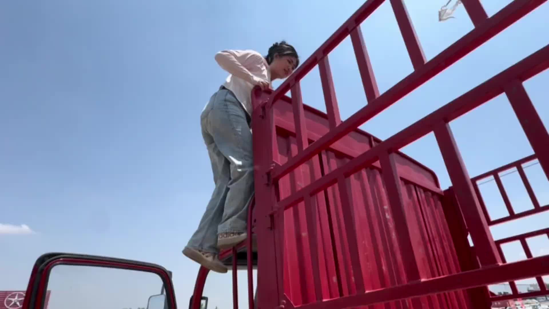 看二手车果然发现了隐藏问题！想找个好点的高栏太难了～日常vlog 货运 高栏车