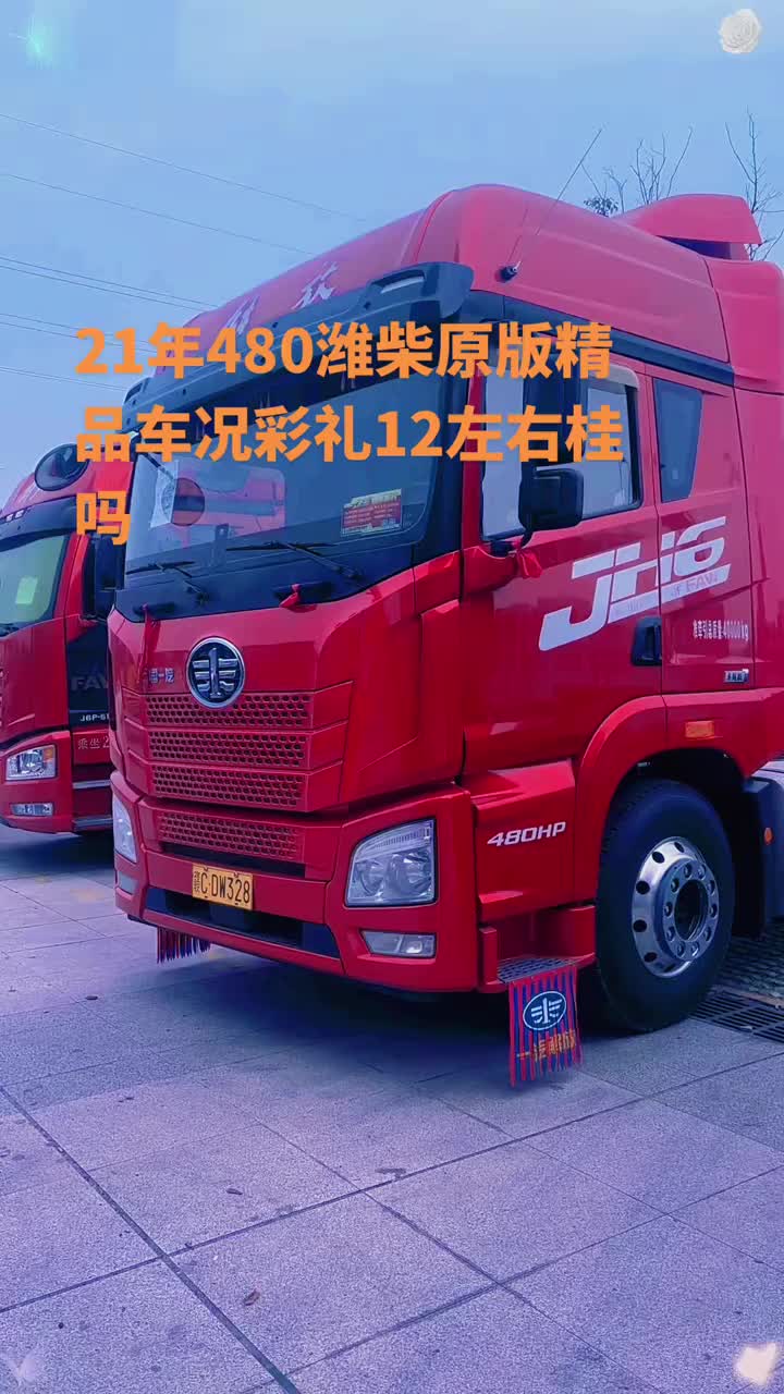 敏姐聊货车，21年480马力潍柴原版车况彩礼12左右桂吗广西广东云南贵州四川福建浙江