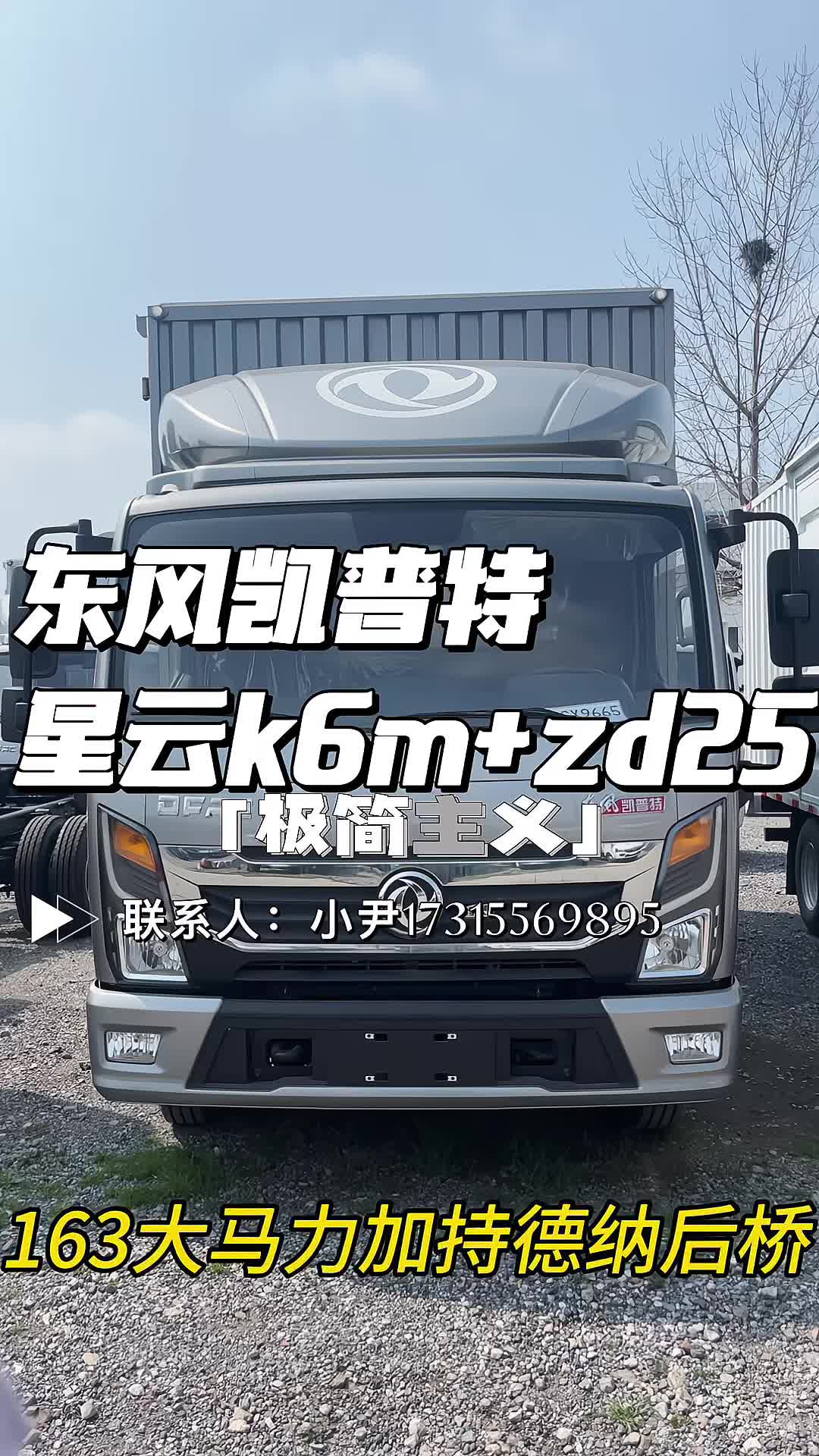 东风凯普特星云k6m+zd25，感兴趣的家人可以私信我